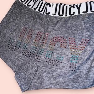 juicy couture bling shorts size small